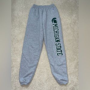 MSU michigan state champion sweatpants/joggers